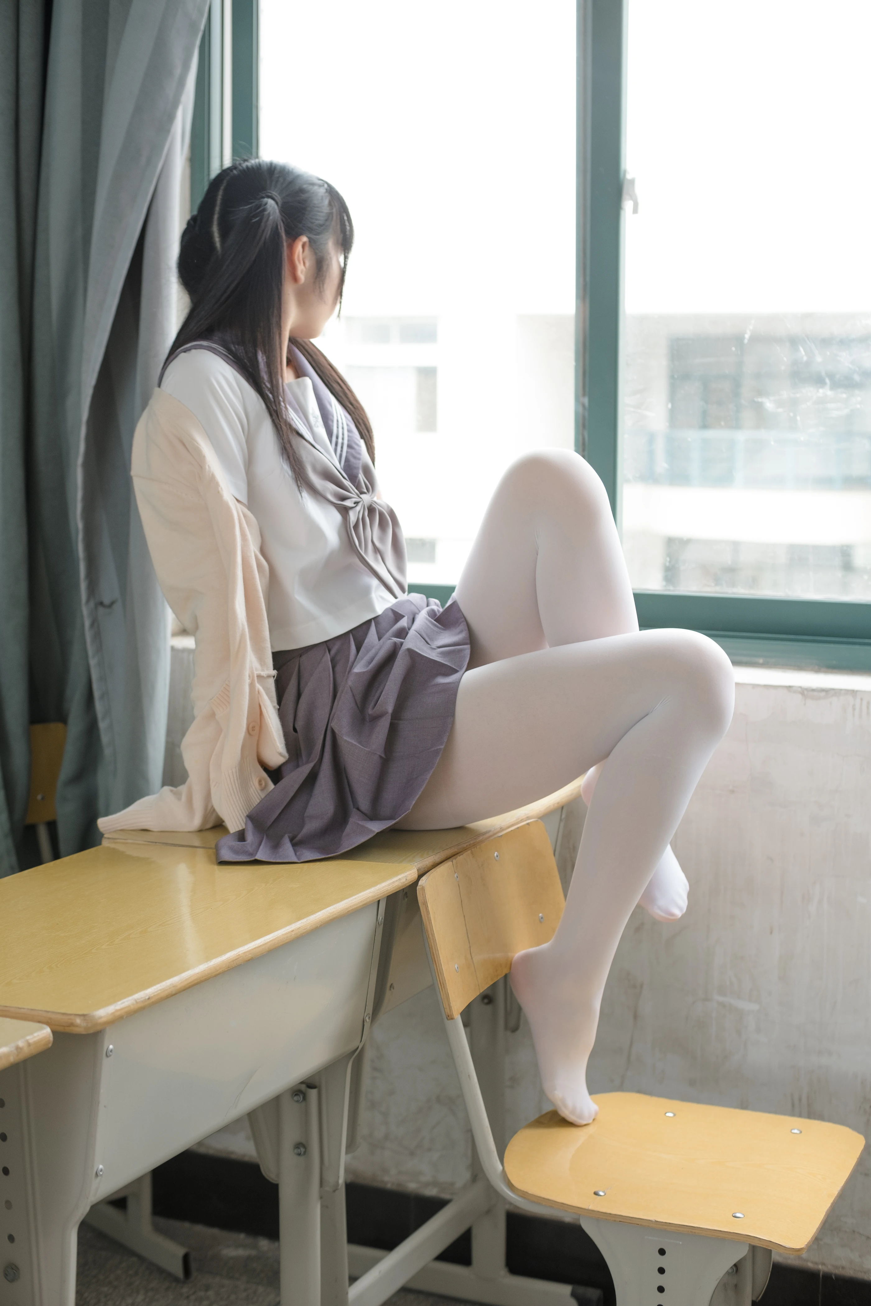森萝财团 [X-017] JK校服白丝 [99P 1V]插图1